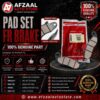 PAD SET,FR BRAKE (CG150)