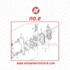 PAD SET,FR BRAKE (CG150)